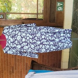 2X Land's End Pima Cotton Nightgown
